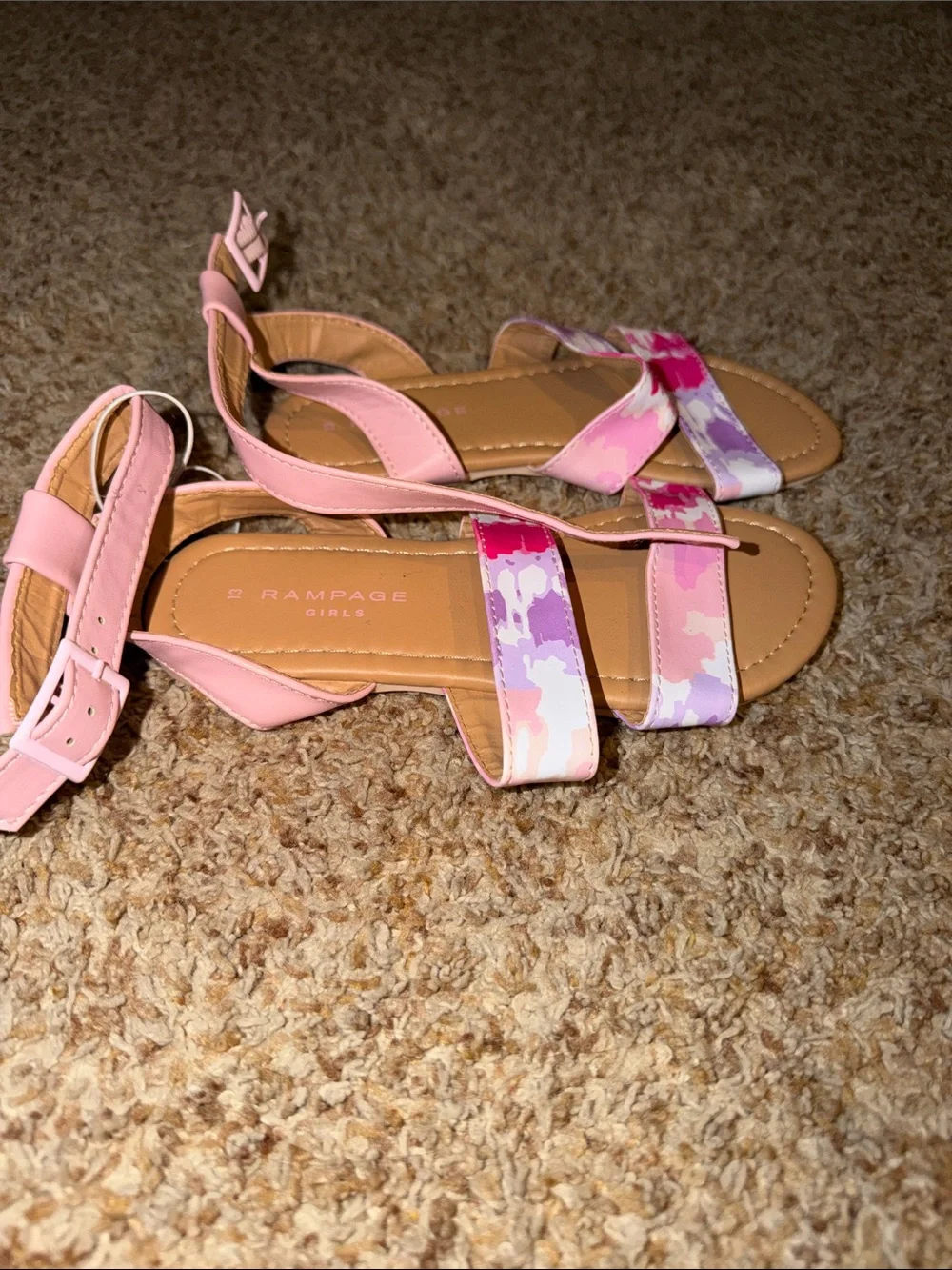 Rampage girls sandals. NWOT size 13